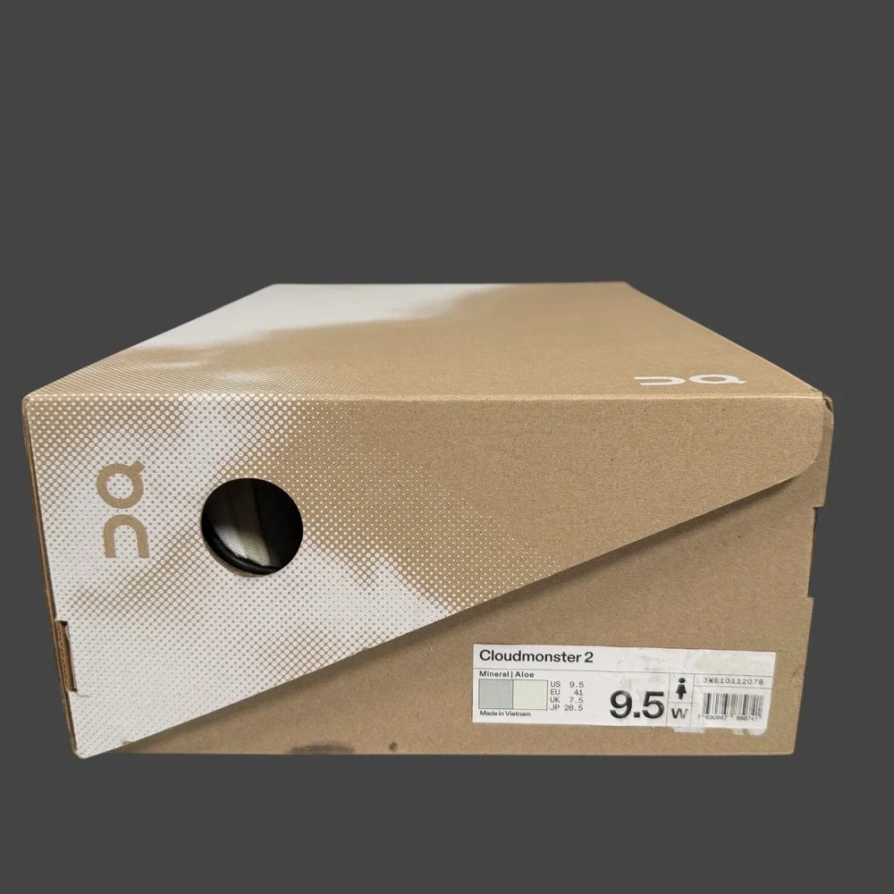 On Running Cloudventure Sneakers in Sage Green and White